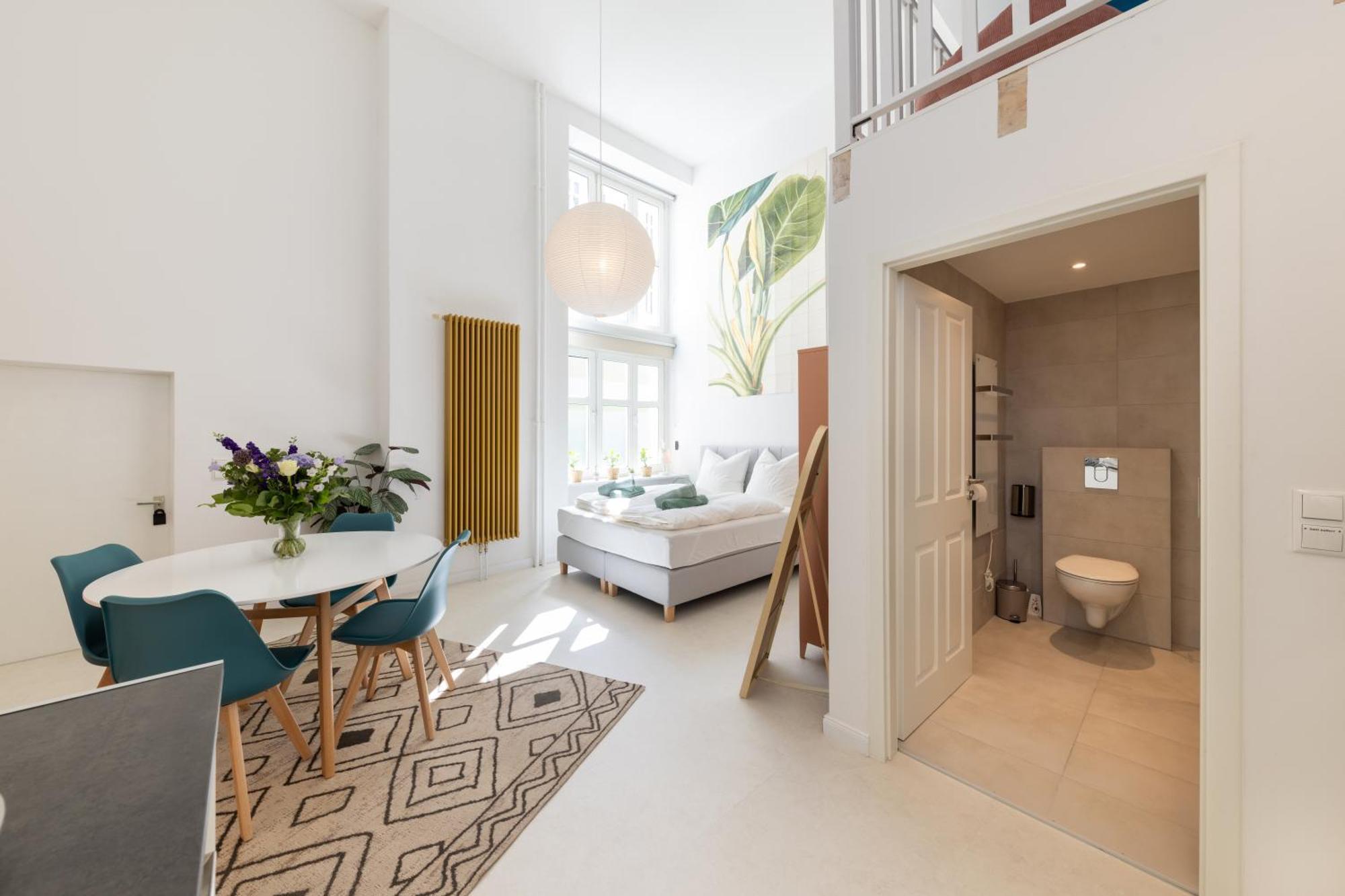 Appartement Great 2-room Loft With 2 Bathrooms And 2 Kitchen *